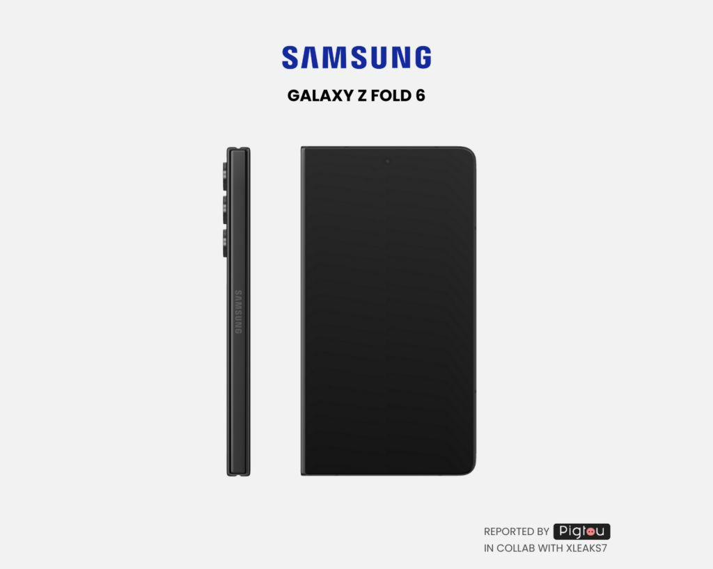 三星 Galaxy Z Fold6 手机专利渲染：更薄、更宽、更稳、更可靠
