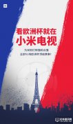 小米电视获2016欧洲杯中国互联网独家转播权