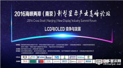 直击2016海峡两岸（南京）新型显示产业高峰论坛  LCD与OLED巅峰