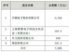 中颖电子：引入外部资深团队 促进AMOLED驱动芯片业务发展