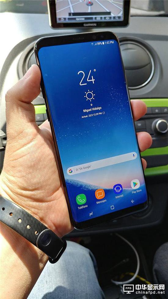 三星S8 Plus上手曝光（图片来源于网络）