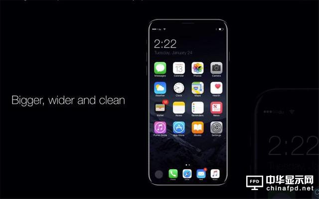 搭载OLED全面屏 取消Home键的iPhone8你还喜欢么