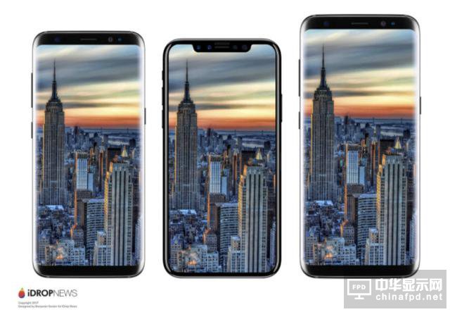 5.8英寸全面屏！苹果代工厂员工确认iPhone 8变大