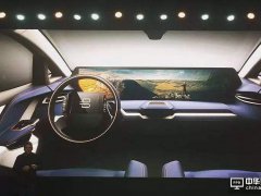 京东方为拜腾新款电动车提供中控50英寸车载曲面屏
