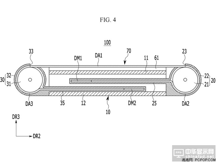 柔性屏黑科技 三星新专利展示卷轴手机