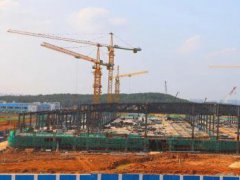 江西省首条6代TFT LCD面板项目主体工程完成90%