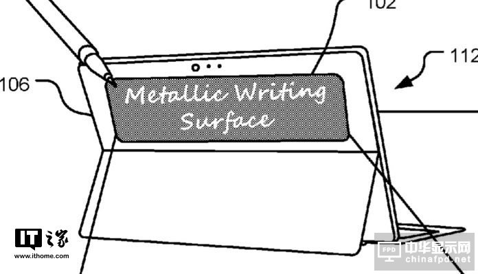 微软Surface新专利曝光：背面还有一块副屏