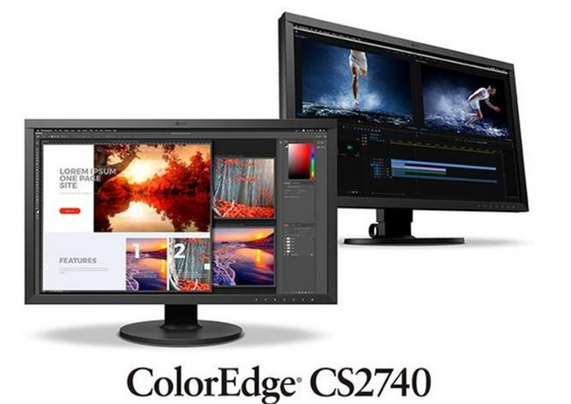 艺卓推出CS2740 4K显示器：四边宽边框，售价约12000元