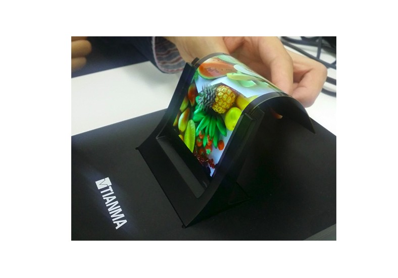 天马5.5英寸HD可触控AMOLED柔性显示屏